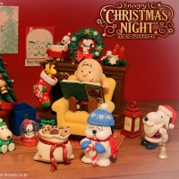 스누피 찰리브라운 크리스마스의 밤 미니어쳐 피규어 단품랜덤