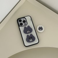 sunglasses friends [블랙 맥세이프 범퍼케이스]