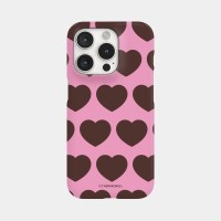 하트 패턴 [하드 폰케이스]