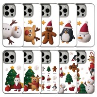 9C9C 윈터 클레이 맥세이프 실버 글로시 케이스