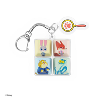 [디즈니] 주토피아2 키캡 키링 2종