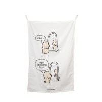 [수북즈] 패브릭포스터_거울누렁