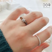 행운의 장수 거북이 호안석반지 원석 비즈반지 호랑이 재물운 금전운