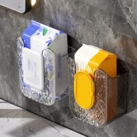 부착식 물티슈 거치대 케이스 홀더 커버 벽걸이 각티슈 보관함 걸이