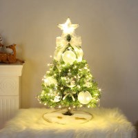 60cm 눈의 요정 풍성한 스카치 트리 풀세트(전구 포함) 트리풀 미니 