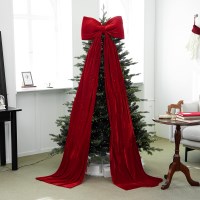 왕리본 윈터포레 트리 크리스마스 대형트리 장식 오너먼트 풀세트