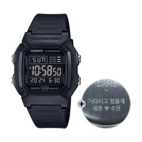 (무료각인) 카시오 군인 시계 군대 전자 W-800H-1B