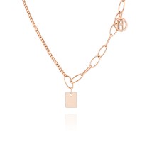 메종드쉬 14K 골드 금 목걸이 H코인 믹스