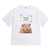 [반팔티셔츠 화이팅]오버핏 여름티 홈웨어 잠옷 커플티 생일 웃긴선