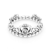 판도라 반지 티아라 크라운 왕관 실버 190880CZ