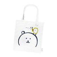 담곰이 에코백_화이트 캔버스 숄더백 농담곰 나가노 캐릭터 굿즈