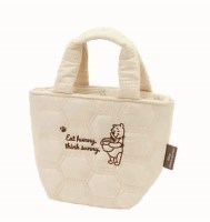 푸 심플로고 퀼팅 보온보냉 런치백(H709005)