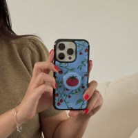 capri tomato 디자인 [블랙 맥세이프 범퍼케이스]