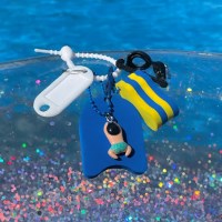 수영키링 킥판 수영장 풀부이 가방 악세사리