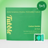 [Tubble] 터블 트루클린 3in1 캡슐 세탁세제 30P(코튼가든) x 2set