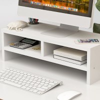 데스크 2단 모니터 받침대