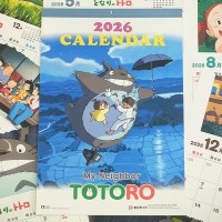 [이웃집 토토로] 2026 벽걸이 캘린더