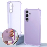 갤럭시A17 풀커버 범퍼 매트 반투명 젤리 스트랩 핸드폰 케이스