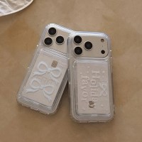 holiday favor 디자인 [맥세이프 투명 카드지갑]