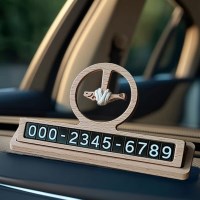 액막이 명태 원목 주차번호판 차량용 자동차 새차 선물