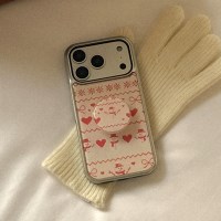 winter snowman 디자인 [실버 에폭시 범퍼케이스]