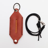 수제 가죽 다용도 립밤키링 립밤케이스 목걸이형/파우치 홀더