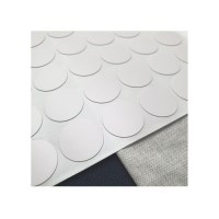 루미나D 스티커 원형 못자국 커버 54p 매끈 흰색