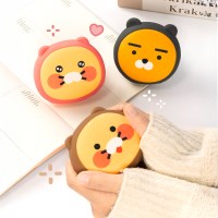 카카오프렌즈 포근 얼굴형 손난로 보조배터리 5000mAh