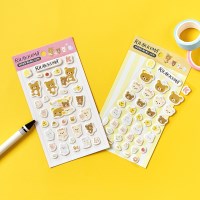[리락쿠마] 폭신폭신 데코 다꾸 스티커
