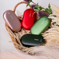 로이체 양면 발열 휴대용 충전식 손난로 보조 배터리 HW-05