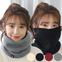TC 부드럽고 따뜻한 니트 퍼 넥워머 방한넥워머