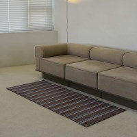 마론스트라이프 포그니 베딩 러그