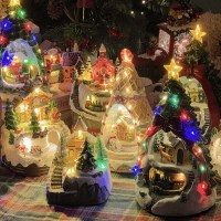 bookaz 크리스마스 회전기차 8종 오르골 모음전