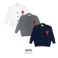[Ami] 아미 빅로고 공용 가디건
