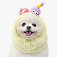 폼폼 몬스터 넥워머 (옐로우)