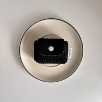 corduroy mini pouch (black)