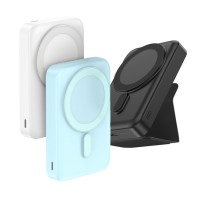 코끼리 스탠드 맥세이프 호환 고속 무선충전 보조배터리 10000mAh