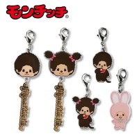 몬치치 캐릭터 메탈 참 열쇠고리 키링 랜덤발송
