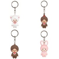 몬치치 캐릭터 피규어 마스코트 열쇠고리 키링