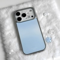 미스티 글로우 블러 실버 맥세이프 에폭시 케이스 폰케이스