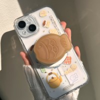 맛있는 입체 붕어빵 그립톡 세트 젤리 맥세이프 케이스