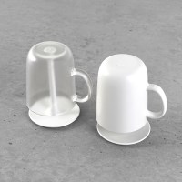 일본 마나 손잡이 양치컵+스탠드 세트 거꾸로양치컵