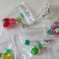 행운의 거북이 봉지 키링  클로버