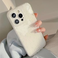 눈꽃 펄 글리터 아이폰 케이스