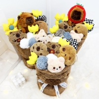카피바라 인형꽃다발 세트 입학식 졸업식 꽃다발 기념일 생일 축하
