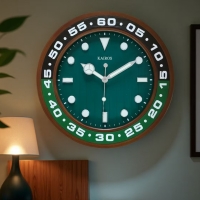 롤렉스 서브마리너 오마주 원목 벽시계