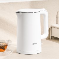 넥소버 1.5L 이중단열 스텐 전기 커피 포트 주전자 NXK-3500W