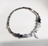 ATHENA 수호신 흑침수정 원석팔찌