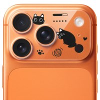 아이폰17 프로 맥스 카꾸 일러스트 카메라 꾸미기 강화유리 호환