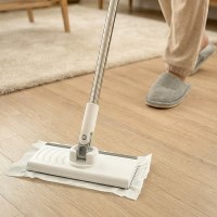 히키스 번거로움 없고 빨필요 없는 원터치 물티슈 밀대걸레 스퀴지C2